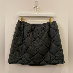 Urban Outfitters Quilted Black Mini Skirt